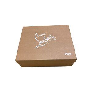 Christian Louboutin Empty Shoe Box With Tissue Paper 11.75x9.25x4 Large Storage